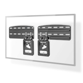 Fixed TV Wall Mount | 43 - 85 " | Maximum supported screen weight: 60 kg | Minimum wall distance: 7.50 mm | Steel | Black