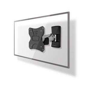 Full Motion TV Wall Mount | 13-26 " | Maximum supported screen weight: 30 kg | Tiltable | Rotatable | Minimum wall distance: 50 mm | Maximum wall distance: 210 mm | 2 Pivot point(s) | Steel | Black