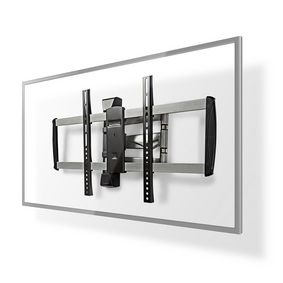 Full Motion TV Wall Mount | 42-70 " | Maximum supported screen weight: 35 kg | Tiltable | Rotatable | Minimum wall distance: 66 mm | Maximum wall distance: 496 mm | 3 Pivot point(s) | Steel | Black