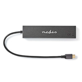 Nedis Hub USB-C 3.0 + Lecteur carte (micro)SD - Câble USB NEDIS sur