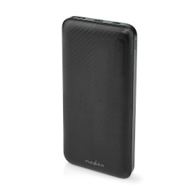Powerbank | 10000 mAh | 2x 3.0 A | Number of outputs: 2 | Output connection: 1x USB-A / 1x USB-C™ | Input connection: 1x Micro USB / 1x USB-C™ | PD2.0 18W | Lithium-Polymer