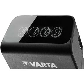 Varta Pack Cargador de Pilas AA/AAA 9V + 4 Pilas Recargables AA