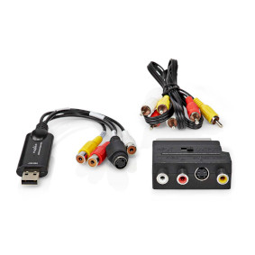 Videograbber | USB 2.0 | 480p | A/V-kabel / Scart