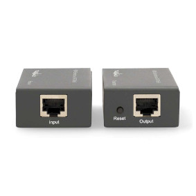HDMI™-Extender | Over Cat6 | tot 60 m | 1080p | 1.65 Gbps | Metaal | Antraciet
