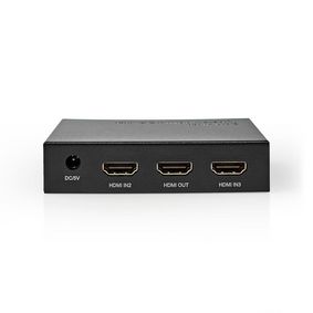 HDMI™ Switch | port(s) | 1x USB-C™ / 2x HDMI™ | 1x Output | 4K@60Hz | 18.0 Gbps | Metal | Anthracite