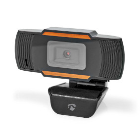 Webkamera | Full HD@30fps | Fast Fokus | Built-In Microphone | Sort