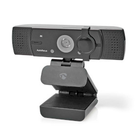Webcam | Full HD@60fps / 4K@30fps | Autofokus | Eingebautes Mikrofon | Schwarz