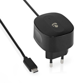 Netzladegerät | 15 W | Schnellladefunktion | 1x 3.0 A | Anzahl der Ausgänge: 1 | USB-C™ (Fixed) Kabel | 1.50 m | Single Voltage Output