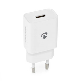 Wall Charger | 12 W | Quick charge feature | 1x 2.4 A | Number of outputs: 1 | USB-A | No Cable Included | Single Voltage Output