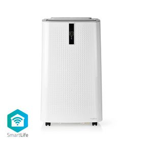 SmartLife 3-in-1 Air Conditioner | Wi-Fi | 12000 BTU | 100 m³ | Dehumidification | Android™ / IOS | Energy class: A | 3-Speed | 65 dB | White
