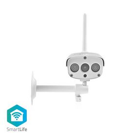 SmartLife Outdoor Camera | Wi-Fi | Full HD 1080p | IP67 | Cloud Storage (optional) / microSD (not included) | 12 V DC | With motion sensor | Night vision | White