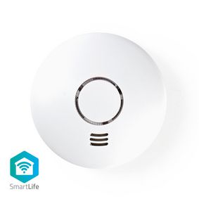 SmartLife Smoke Detector | Wi-Fi | Battery Powered | Sensor life cycle: 10 Year | EN 14604 | Max. battery life: 24 months | Android™ / IOS | 85 dB | White
