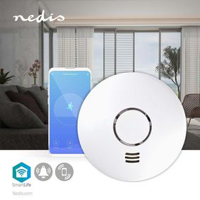 Détecteur de fumée Smart Blanc Calex (WiFi)