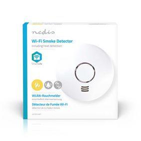 Lot de 3 Détecteur de fumée Intelligent / Autonome / Connecté / SmartLife -  Nedis 