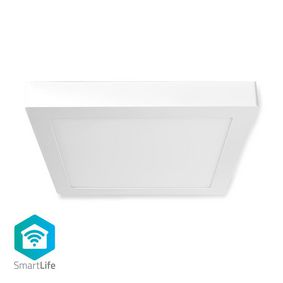 SmartLife Ceiling Light | Wi-Fi | Cool White / RGB / Warm White | Square | 30 x 30 x 3.8 cm | 1400 lm | 2700 - 6500 K | IP20 | Energy class: A | Android™ / IOS