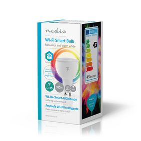 SmartLife Full Colour LED Bulb, Wi-Fi, GU10, 330 lm