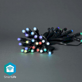 Vánoční Osvětlení SmartLife | Party Lights | Wi-Fi | RGB | 48 LED's | 10.80 m | Android™ / IOS