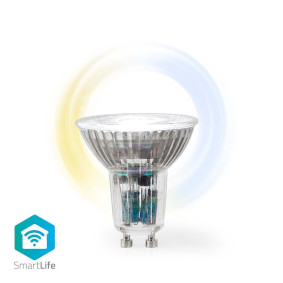 Ampoule SmartLife | Wi-Fi | GU10 | 345 lm | 4.9 W | Warm to Cool White | 2700 - 6500 K | Classe énergétique: G | Android™ / IOS | PAR16