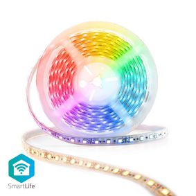 SmartLife LED Strip | Wi-Fi | Cool White / RGB / Warm White | 5.00 m | IP44 | 2700 - 6500 K | 960 lm | Android™ / IOS