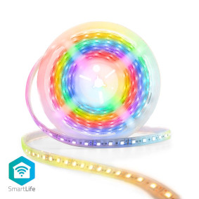 Bande LED SmartLife | Wi-Fi | Multi couleur | SMD | 5.00 m | IP65 | 2700 K | 960 lm | Android™ / IOS