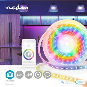 NEDIS WIFILX01W200, SmartLife Dekorative LED, Schnur