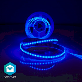 SmartLife LED-Nauha | Wi-Fi | Lämpimästä kylmään valkoiseen / RGB | COB | 2.00 m | IP20 | 2700 - 6500 K | 860 lm | Android™ / IOS
