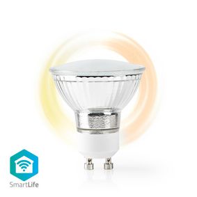 SmartLife LED Bulb | Wi-Fi | GU10 | 330 lm | 5 W | Warm White | 1800 - 2700 K | Energy class: A+ | Android™ / IOS | PAR16 | 1 pcs