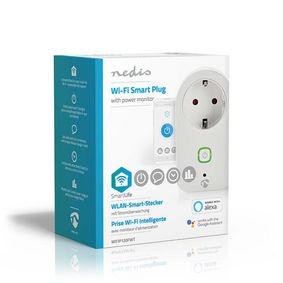 Prise connectée SmartLife WIFIPO120EWT SmartLife ; Blank ; Workwith2 - Prises  connectées
