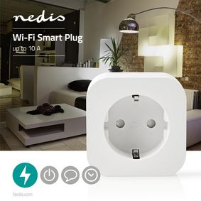 SmartLife Smart Plug, Wi-Fi, 2500 W