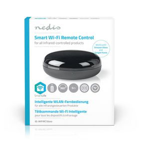 SmartLife Control remoto IR, Wi-Fi, Universal, Gama de señal: 5 m, 38  KHz, Alimentado por USB, Android™ / IOS