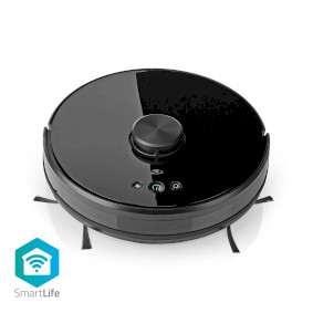 Robot Vacuum Cleaner | Laser Navigation | Wi-Fi | Capacity collection reservoir: 0.6 l | Automatic charging | Diameter: 330 mm | Maximum operating time: 120 min | Black | Android™ / IOS