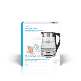 SmartLife Electric Kettle, Wi-Fi, 1.7 l, Glass