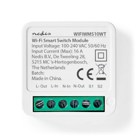 NEDIS SMARTLIFE SMART STECKER - SMARTLIFE SMART STECKER, WLAN,  LEISTUNGSMESSER, 3680 W, TYPE F (CEE 7/3)