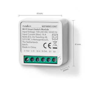 SmartLife Power Switch, Wi-Fi, 2400 W, Terminal Block