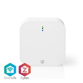 SmartLife Gateway | Zigbee 3.0 | 50 Enheter | Nettstrøm drevet | Android™ / IOS | Hvit