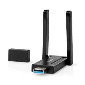 Network Dongle | Wi-Fi | AC1200 | 2.4/5 GHz (Dual Band) | USB3.0 | Wi-Fi speed total: 1200 Mbps | Windows 10 / Windows 11 / Windows 8