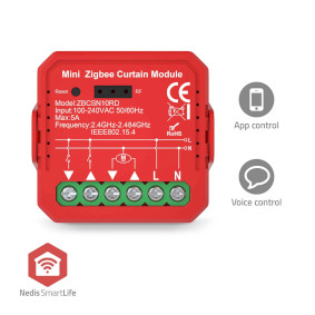SmartLife Power Switch | Zigbee 3.0 | 1000 W | Terminal Connection | App available for: Android™ / IOS
