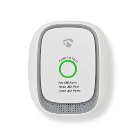 Detector de Gas Wi-Fi, Alarma con carga por USB, Fugas De Gas Combustible,  Control por App Smart Life.