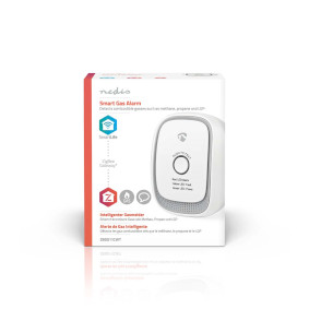 Detector de Gas Wi-Fi, Alarma con carga por USB, Fugas De Gas Combustible,  Control por App Smart Life.