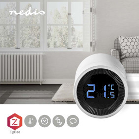 Zigbee Smart Thermostat de radiateur, thermostat numérique