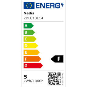 SmartLife Full Colour LED Bulb, Zigbee 3.0, E14, 470 lm, 4.9 W, RGB /  Warm to Cool White, 2200 - 6500 K, Android™ / IOS, Candle