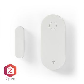 Slimme Deur/Raam Sensor | Zigbee 3.0 | Batterij Gevoed | Android™ / IOS | Wit