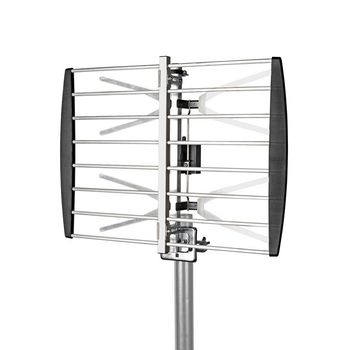 Antenna TV da Esterni | Guadagno Max. 8 dB | UHF: 470 - 694 Mhz | 2 Componenti