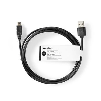 Cavo USB 2.0 | A Maschio - Mini Maschio a 5 Pin | 3.0 m | Nero