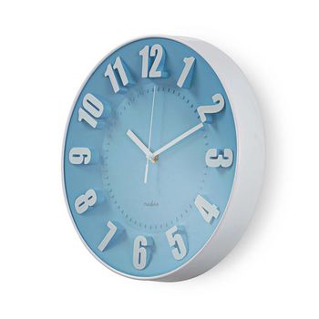 Orologio da parete circolare | Diametro 30 cm | Blu