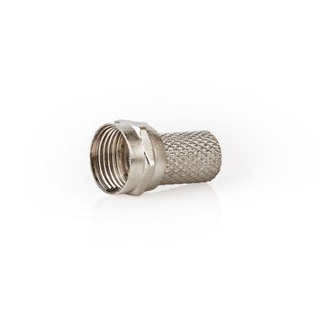Connettore F | Maschio | Per Cavi Coassiali da 7,5 mm | 25 pezzi | Metallo