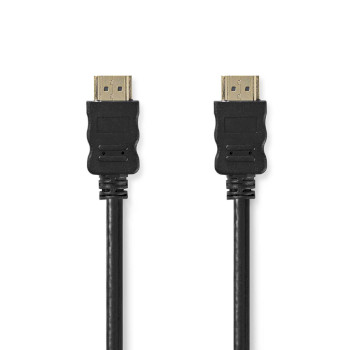 Cavo HDMI™ ad alta velocità con Ethernet | Connettore HDMI™ - Connettore HDMI™ | 0,5 m | Nero