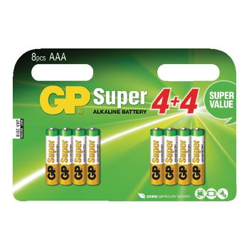 Batterie Alcaline AAA 1.5 V Super 8-Promotional Blister