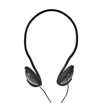  Wired Headphones | 2.1m Round Cable | Over-the-ear | Black 