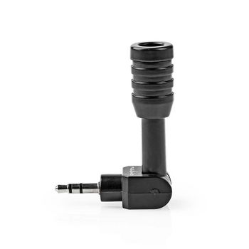 Microfono a Filo | Mini | Spina | 3.5 mm | Nero